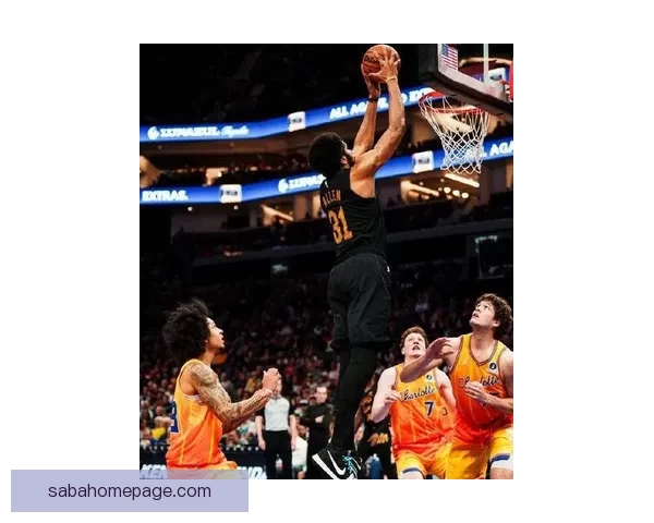 阿伦回归焕发新能量双塔联手骑士攻防无解哈登全面统治比赛